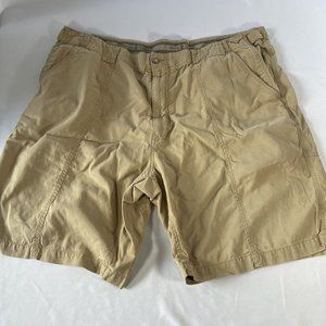 Tommy Bahama 40 Chino Shorts Flat Front Brown